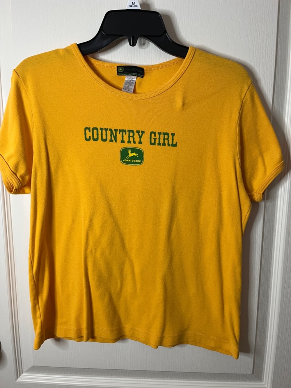 John Deere Yellow "Country Girl" Short Sleeve Tee